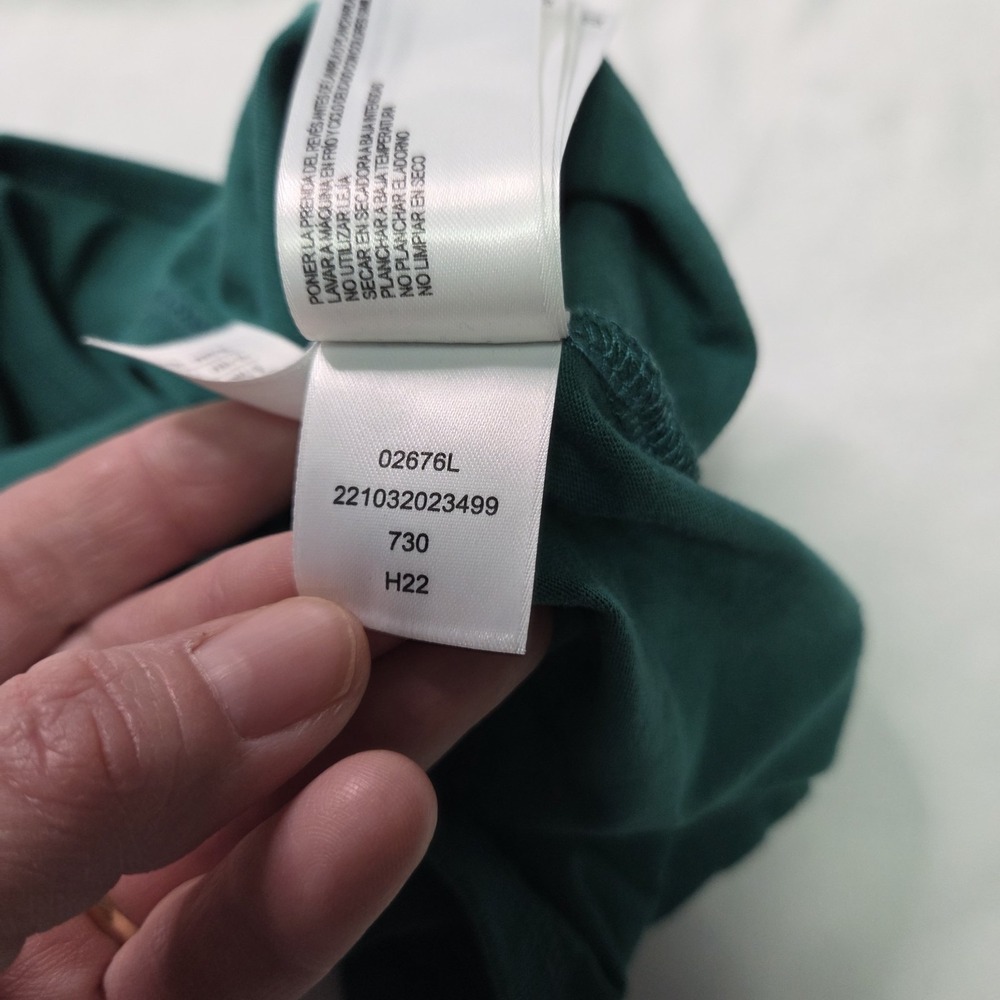Baby Roots 0-3m LS Green Bodysuit 100% Organic Cotton Cooper Beaver Sustainable - Picture 5 of 7